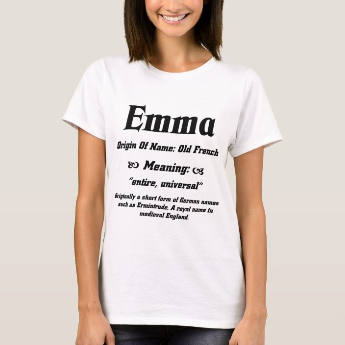 t shirt emma