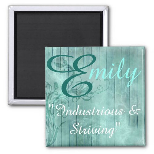 Name Meaning Magnet Emily Magnet