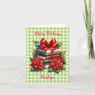 Name Merry Bookmas Card