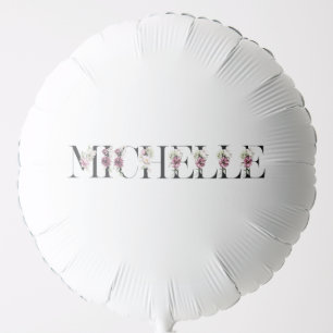 Name Michelle. Balloon