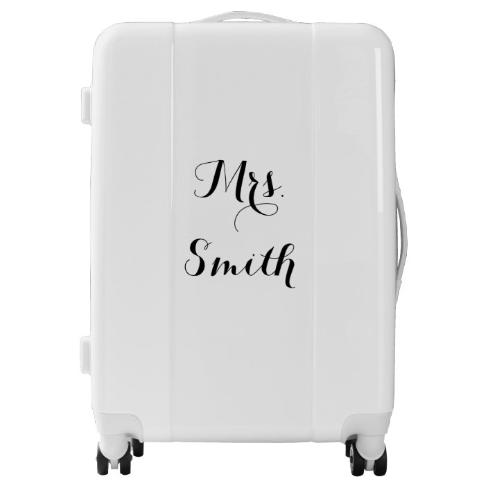 monogrammed hard shell luggage