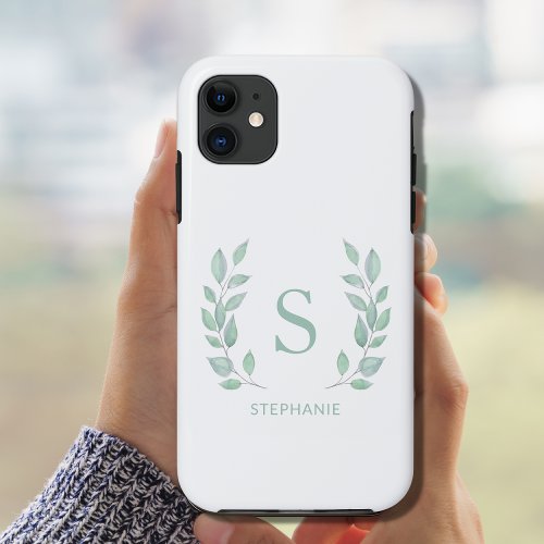 Name Monogram  iPhone 11 Case