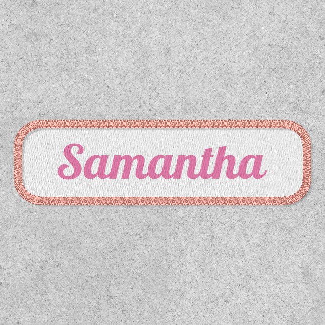 Name  Monogram Custom Patch (Front)