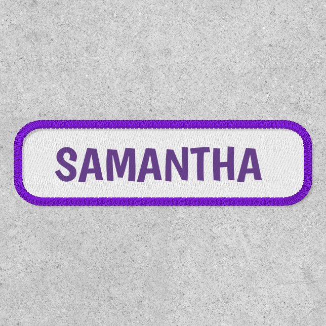 Name  Monogram Custom Patch (Front)