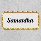 Name  Monogram Custom Patch