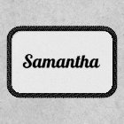 Name  Monogram Custom Patch