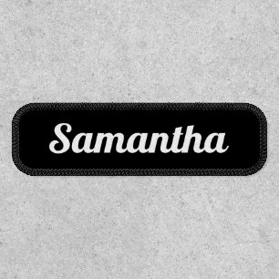 Name Monogram Custom Patch