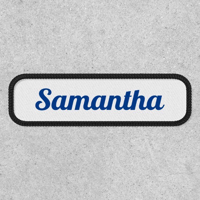 Name  Monogram Custom Patch (Front)