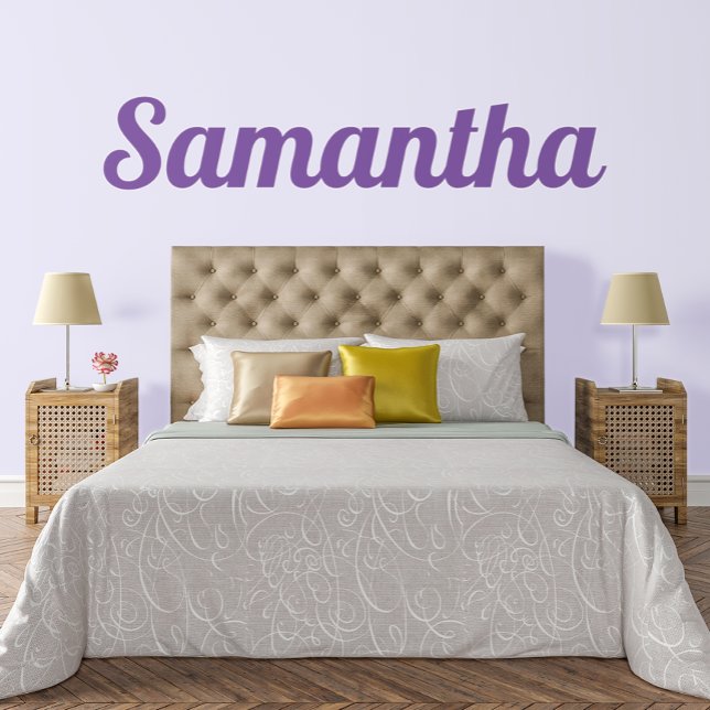 Name  Monogram Custom Personalized  Wall Decal (Creator Uploaded)