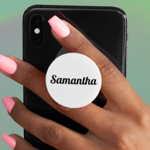 Name  Monogram Custom  PopSocket