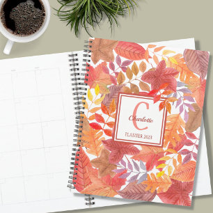 Name Monogram Foliage Planner