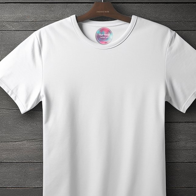 Name  monogramed blue pink  circle  kids' labels (Creator Uploaded)