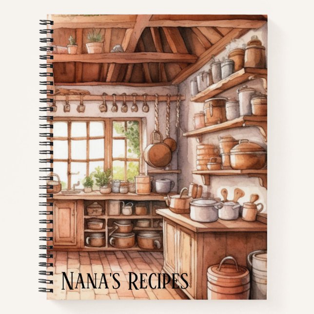 Name Nana's Favorite Recipes Keepsake Cook Book (Front)