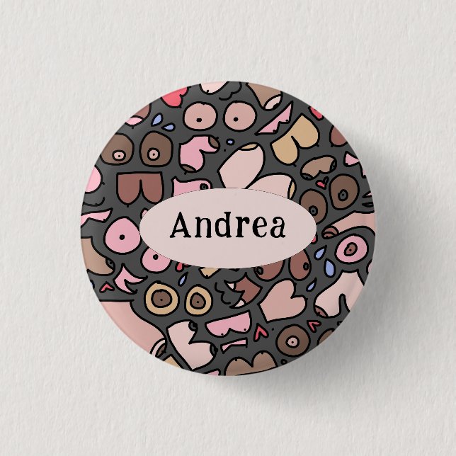 Name neutral breast pattern button (Front)