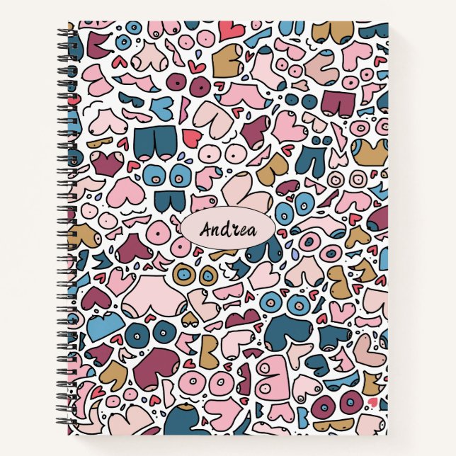 Name neutral breast pattern notebook (Front)