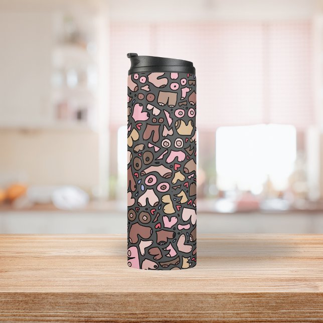 Name neutral breast pattern thermal tumbler (Creator Uploaded)