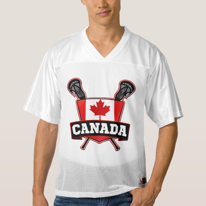Name & Number Canada Lacrosse Jersey Zazzle