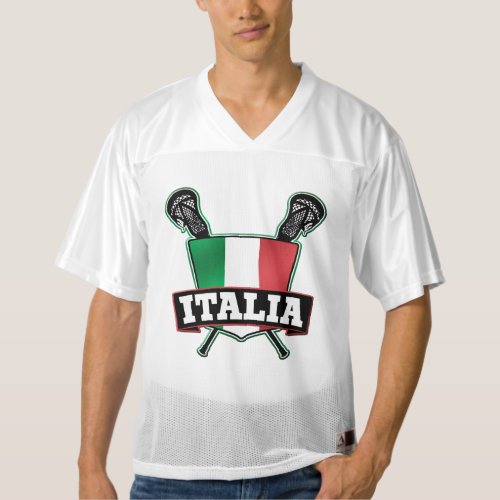 Name  Number Italy Italia Lacrosse Mens Football Jersey