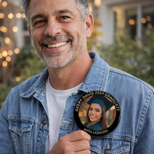Name of Graduate Photo Year With Honors Degree Button