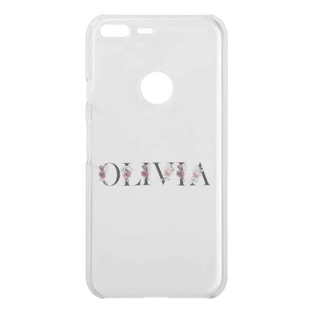Name Olivia Uncommon Google Pixel XL Case (Back)