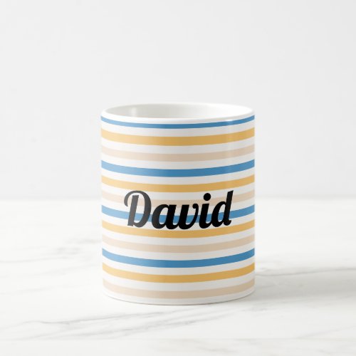 Name on a coffee mug