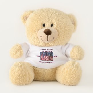 NAME ON BACK 250th Anniversary USA Patriotic 