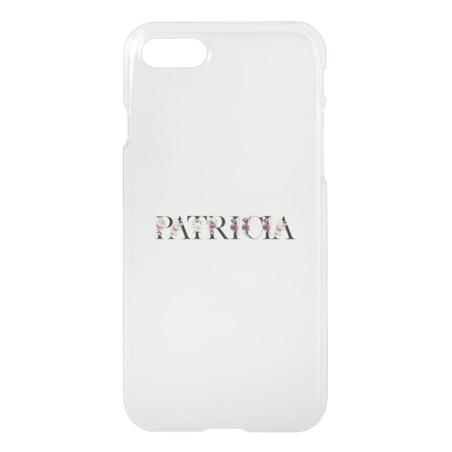  Name Patricia Uncommon iPhone Case (Back)