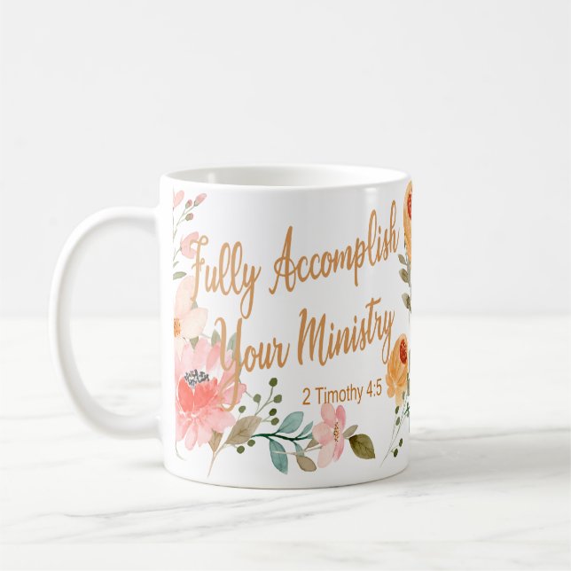 Name Personalized JW Pioneer Service School 2023 Coffee Mug (Left)