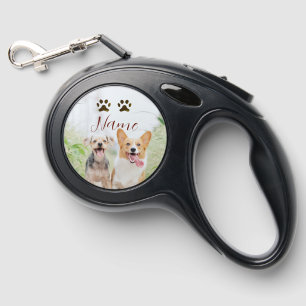 name pet animal dog cat paw simple photo minimal retractable pet leash