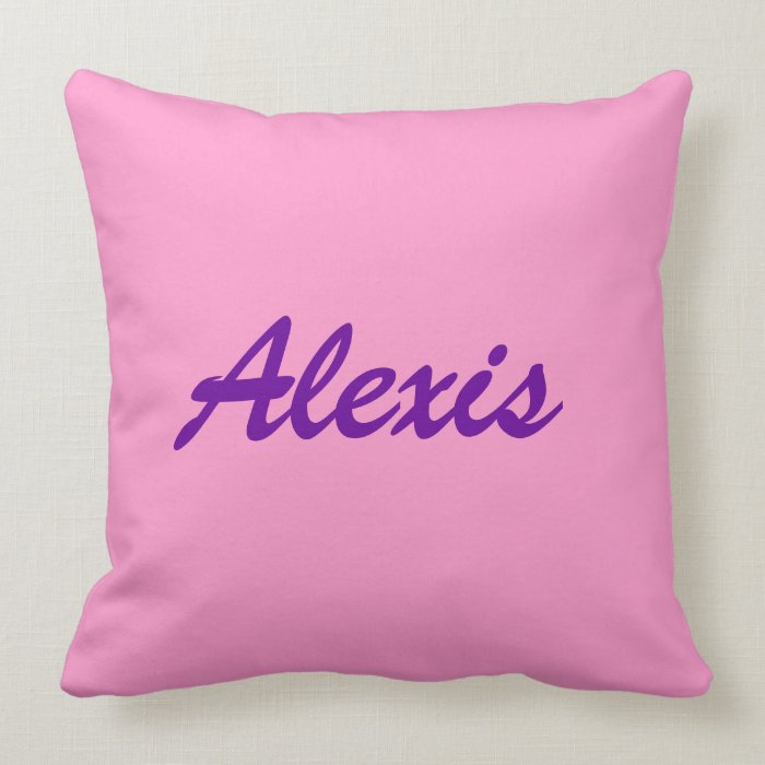 Name Pillow  Make your Own