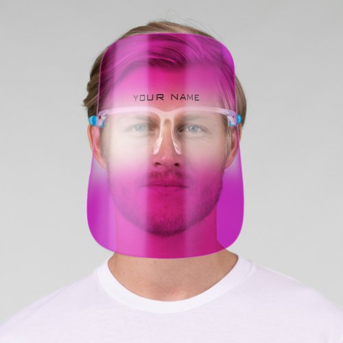 Name  Pink Color Therapy  Covid19  Minimalismo Face Shield