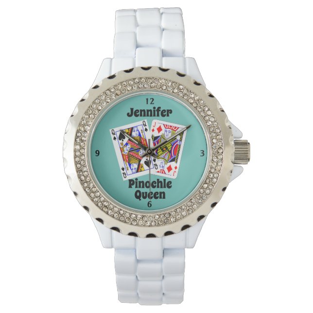 Name Pinochle Queen Watch (Front)