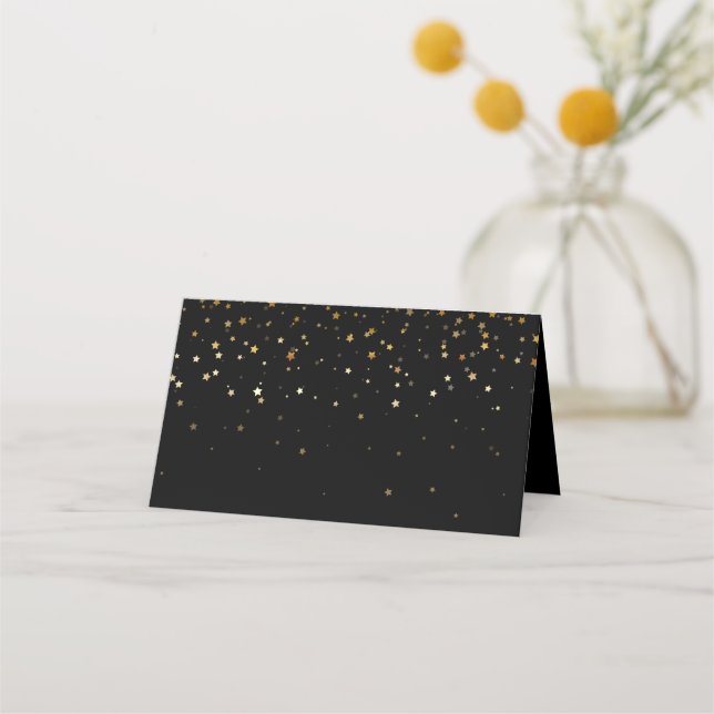 Name Place Card-Starry Night Card (Front)