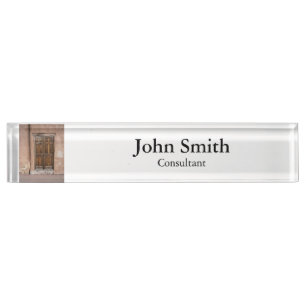Name Plate - "The Door" series - Customize