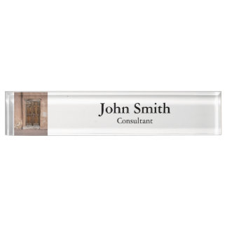 Name Plate - "The Door" series - Customize