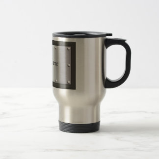 Name Plate Travel Mug