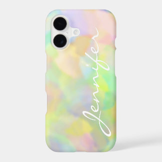 Name Pretty Pastels iPhone 17 Case