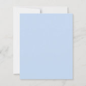Name Professional Modern Minimalist Blue (Back)