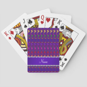 Name purple rainbow gymnastics hearts stars poker cards