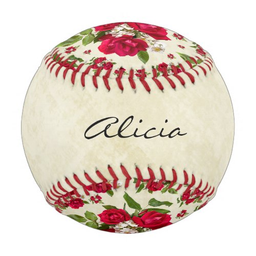 Name Red Knockout Rose Bouquet Floral Photography Baseball