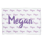 Name Repeating Custom Pillow Case at Zazzle
