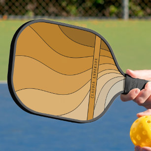 Name Retro vintage Pickleball Paddle