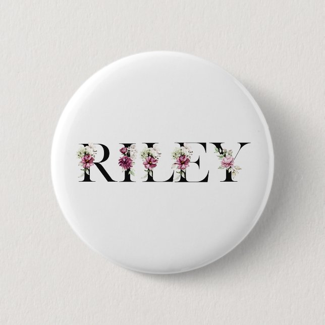 Name Riley Button (Front)