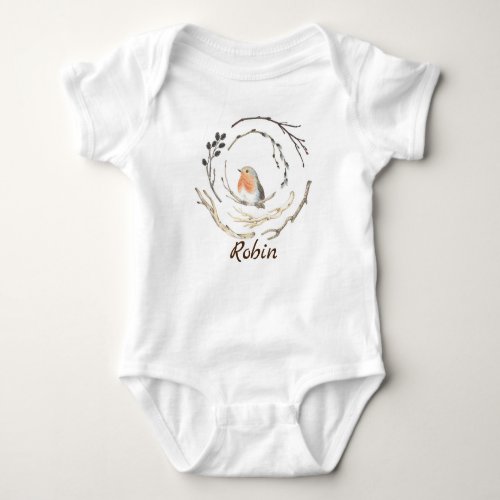 Name Robin Sparrow Bird Birds baby Custom shirt