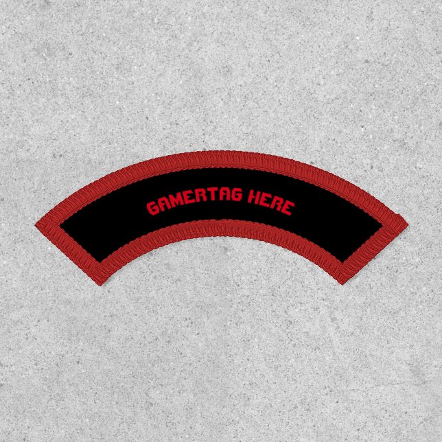 Name Rocker Patch - Customize for your gamertag (Front)