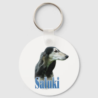 Name Saluki Keychain