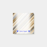 [ Thumbnail: Name + Sandy Beach Colors Inspired Striped Pattern Notes ]