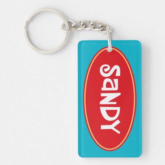 Name "Sandy" Keychain (Front)