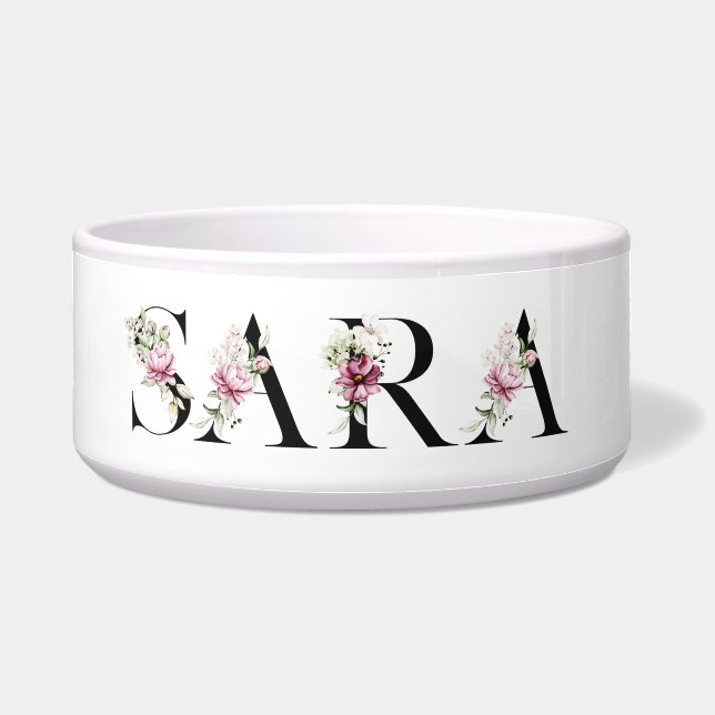 Name Sara. Bowl (Front)