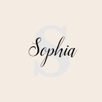 Name Script Monogram Fancy Wall Decal